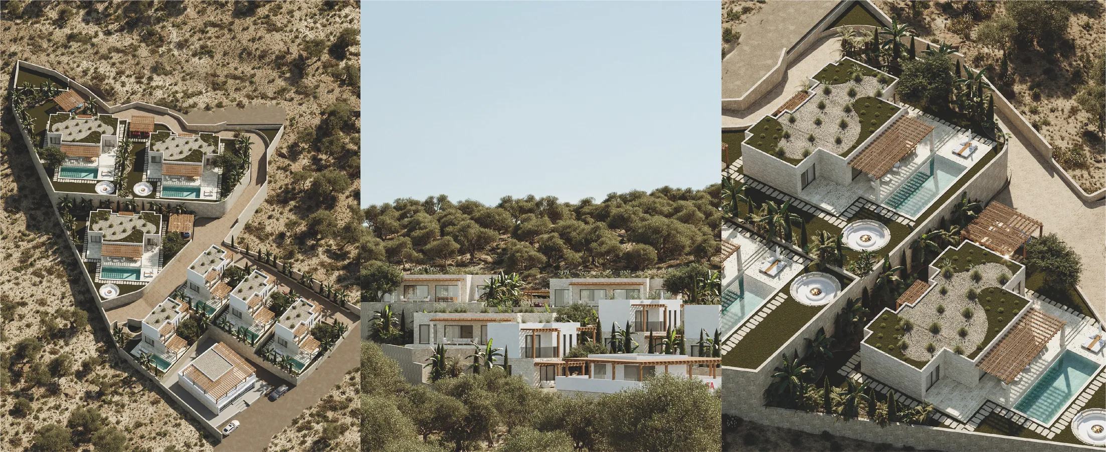 Ege Denizi manzaralı sonsuzluk havuzlu lüks villa