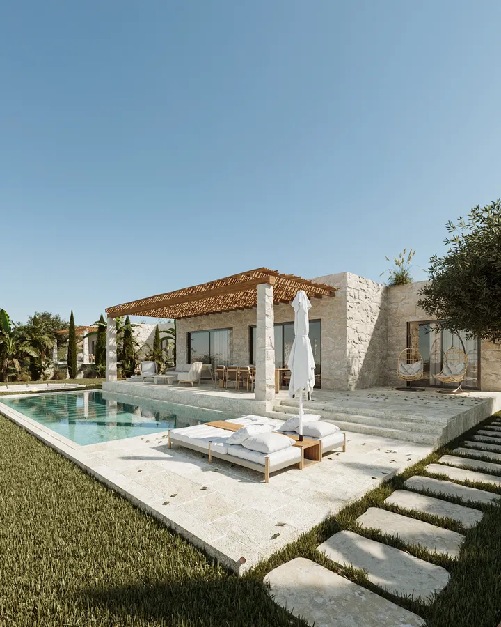 Villa Karakaya Single Storey - Gümüşlük'te modern minimalist villa